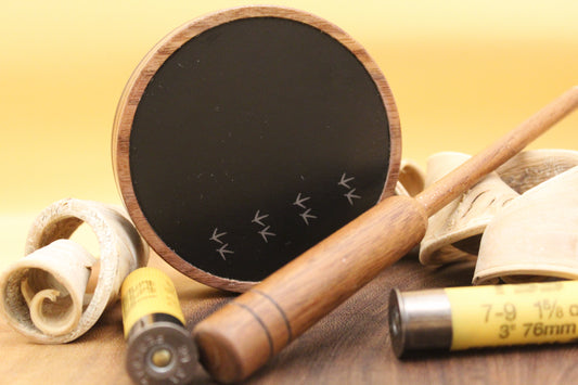 Black on Black - Aluminum Pot Call With Striker