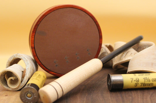 Crimson Slate - Pot Call With Striker - Limited Run - Premium Red Slate