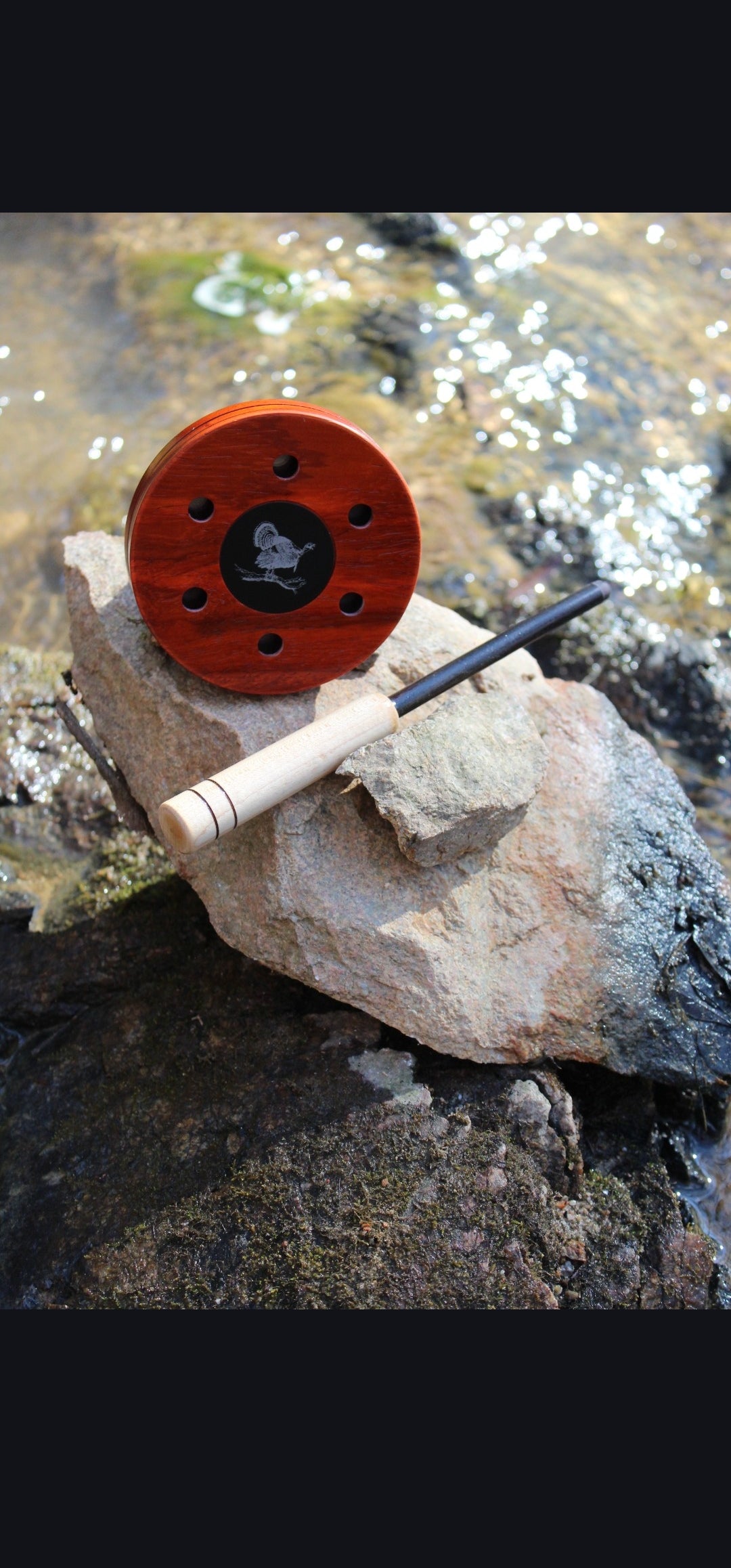 Crimson Slate - Pot Call With Striker - Limited Run - Premium Red Slate