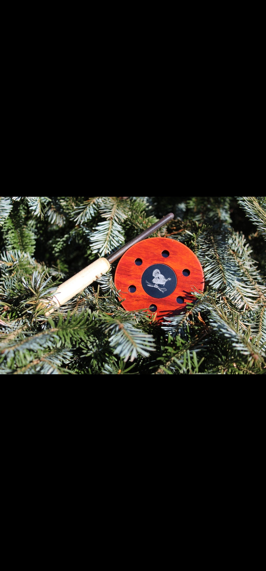 Crimson Slate - Pot Call With Striker - Limited Run - Premium Red Slate